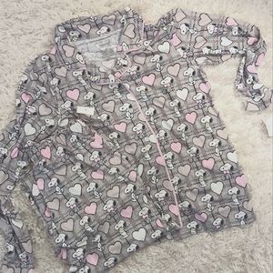 Munki Munki Pajama Set Peanuts Snoopy